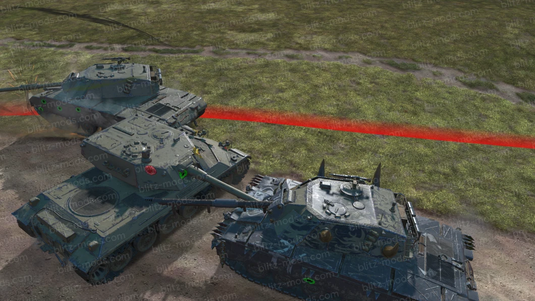 Цветные декали попаданий