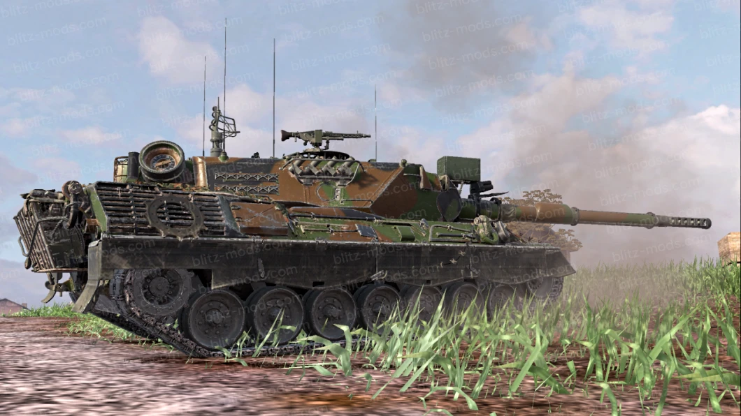 Ремоделирование Leopard1-120mm Verbessert AdvancedV2