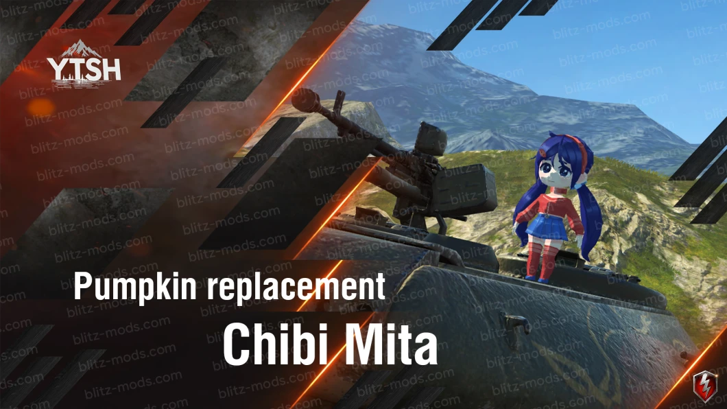 "Chibi Mita" pumpkin replacement