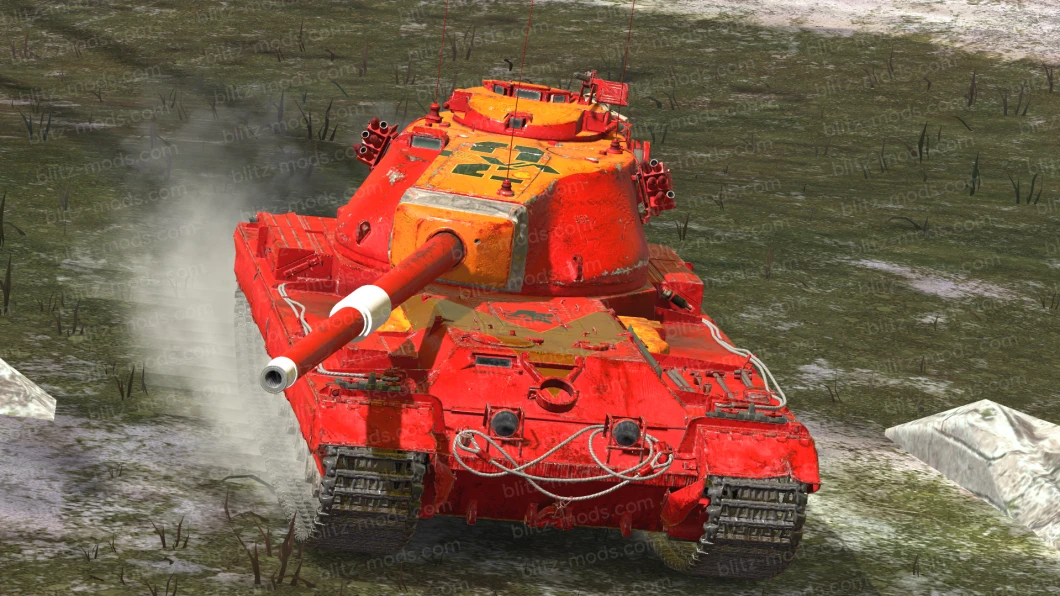 HD-ремоделинг с скином EVA-02 для FV215b