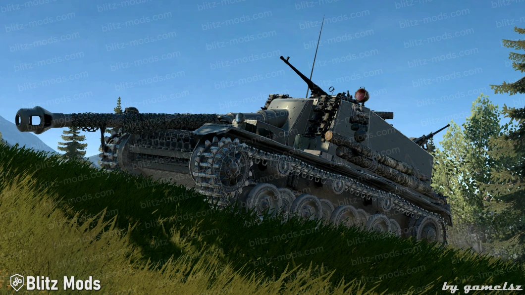 Remodeling Panzerselbstfahrlafette V (St. Emil)