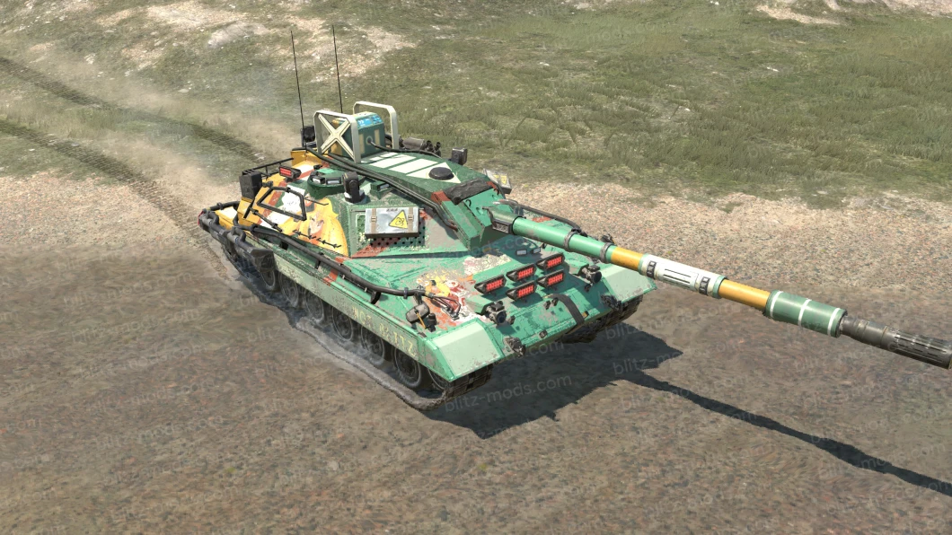 Скин Carro 45t "Lime" (только PBR)