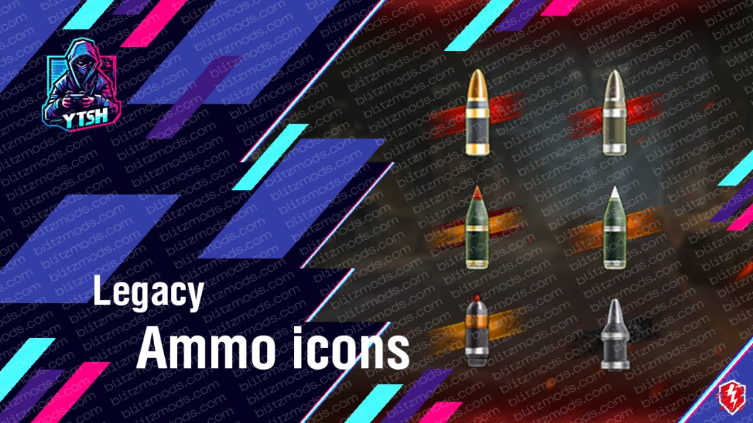 Legacy (1.0) ammunition icons