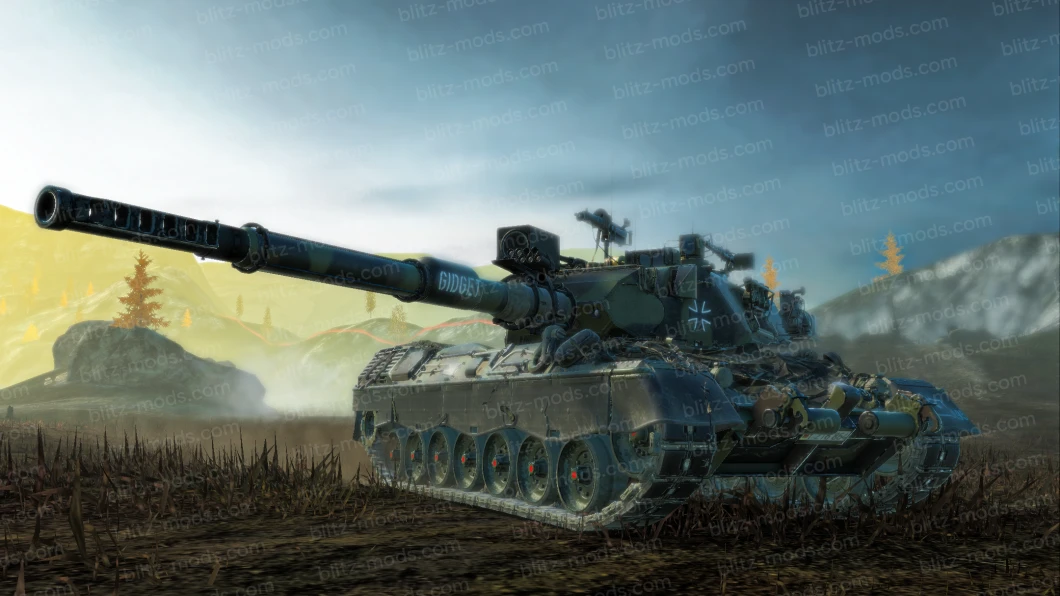 Ремоделирование Leopard1-120mm Verbessert AdvancedV2