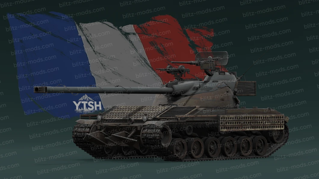 Ремоделирование Bat.-Chatillon 25t "Arlequin Ter"