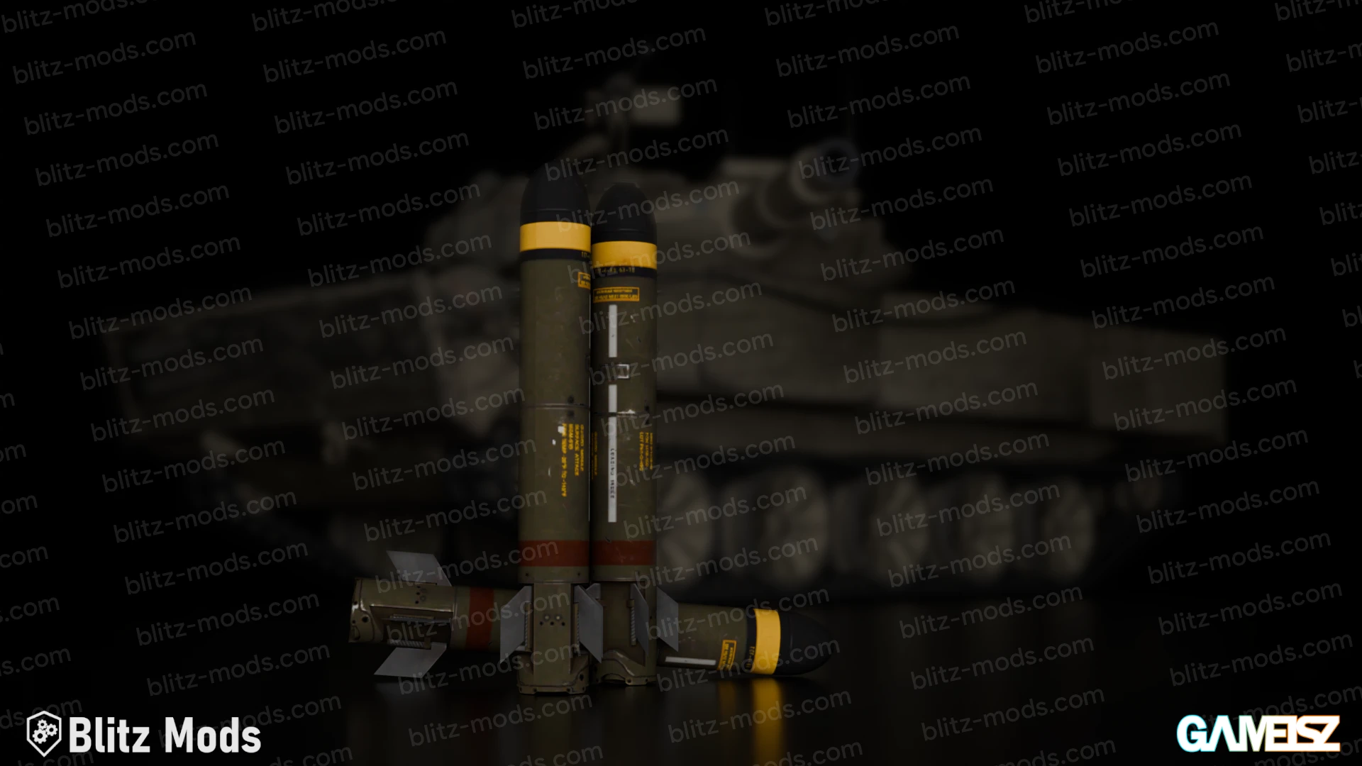 Скачать мод MGM51 «Шиллелах» для Sheridan Missile для WoTBlitz